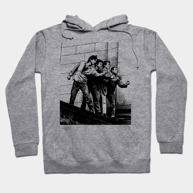 Gang of Four Hoodie by Tina Rogers Arts